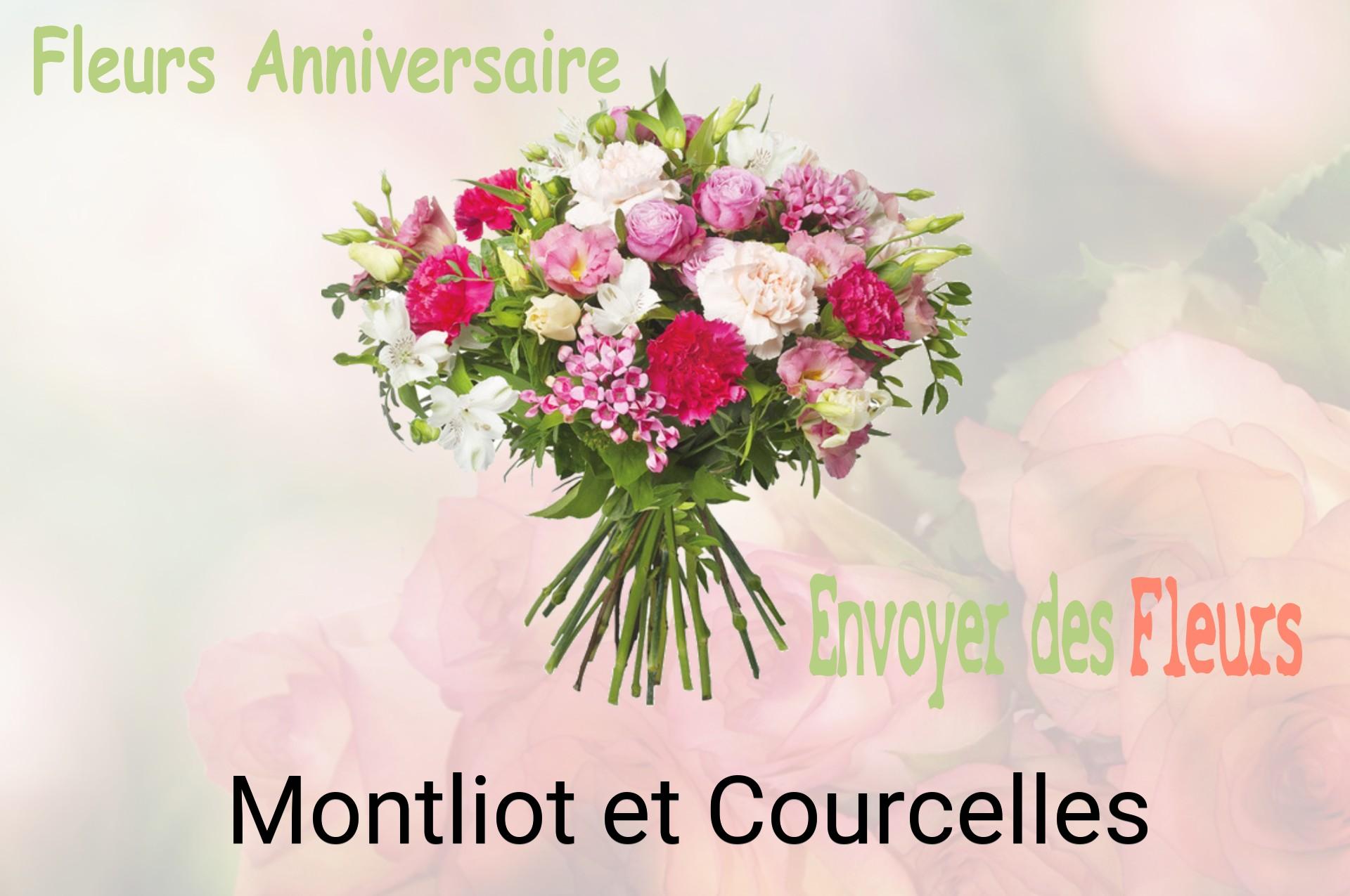 Bouquet de fleurs d’anniversaire livré à Montliot-et-Courcelles