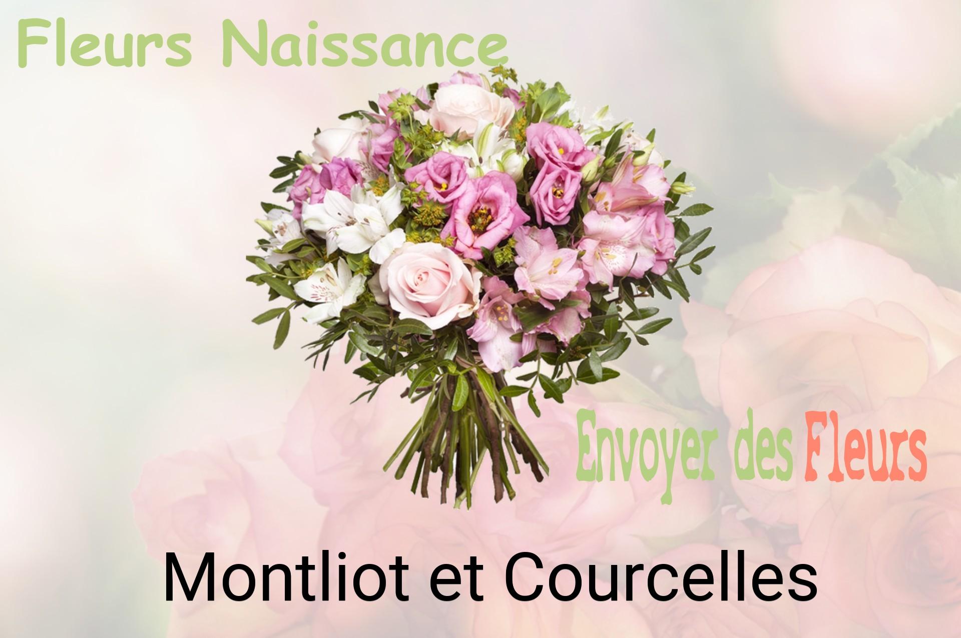 Bouquet de fleurs de naissance livré à Montliot-et-Courcelles